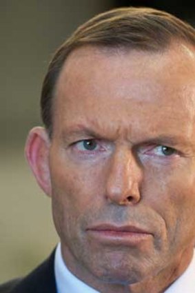 Tony Abbott admitted to not having read the transcript of Ms Gillard's news conference.