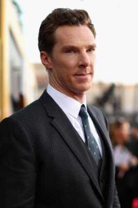 Benedict Cumberbatch at the Annual Hollywood Film Awards. 