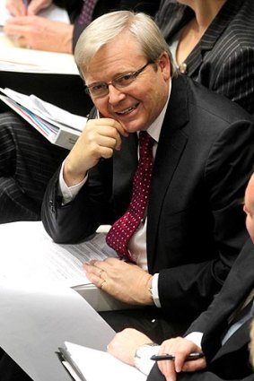 Foreign Minister Kevin Rudd believes "Australia can and should do better".