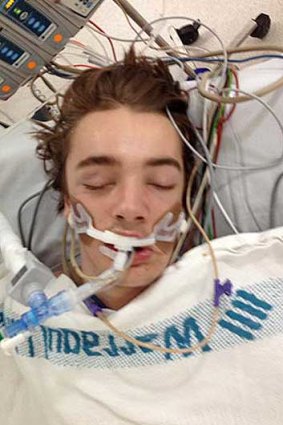 Teenager Brock Toulson is in an induced coma after being hit in Knoxfield.