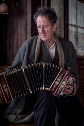 Geoffrey Rush in <i>The Book Thief</i>.