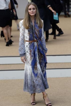 Lady of the canyon: Socialite Olivia Palermo. embraces pioneer mid-West and grandma's trunk, via 1970s LA.