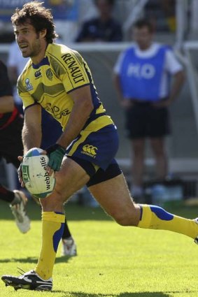 Brock James winds up for Clermont.