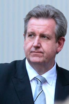 Barry O'Farrell ... set to wear some bruises.