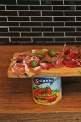 The one dish you must try ... antipasti plank with cured meats, cheeses, pickles and crunchy salad, $13 a person.