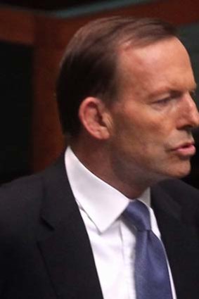 Prime Minister Tony Abbott.