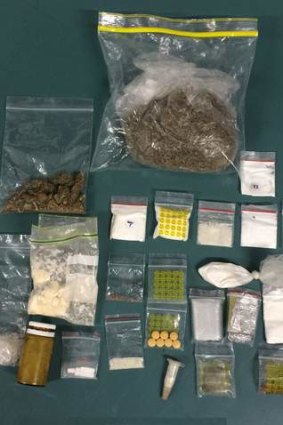Drugs taken off the market due to Bowen Hills raid.