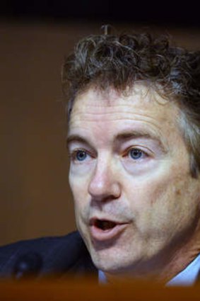 "I'm glad you're accepting responsibility" ... Rand Paul.
