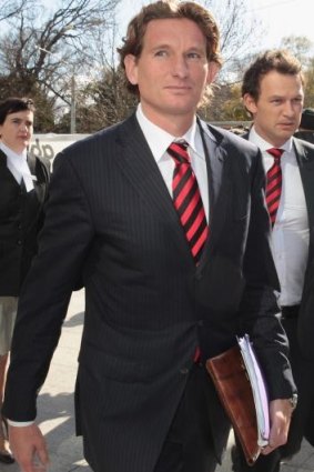 Tick of approval: James Hird.