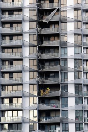 The Lacrosse Building was struck by fire in 2013.