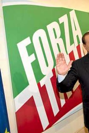 Italy's former PM: Silvio Berlusconi.
