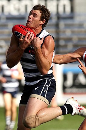 Cameron Mooney in action in the VFL.