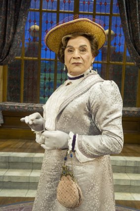 Crocodilian smile: David Suchet as Lady Bracknell.