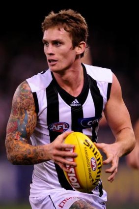 Mr Consistency: Dayne Beams has impressed Collingwood coach Nathan Buckley this year.