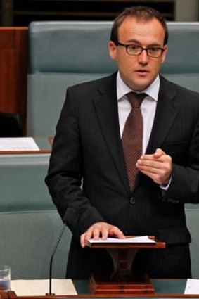 On the rise: Adam Bandt.