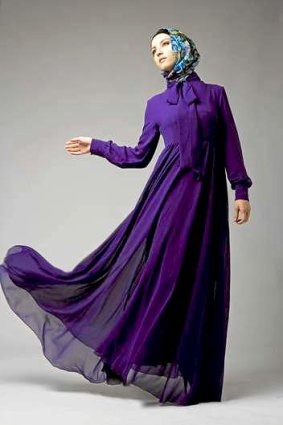 In the swing: Hijab House’s maxi-dress.