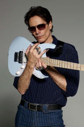 Virtuoso guitarist Steve Vai.