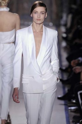 Haute couture ... read-to-wear Yves Saint Laurent.