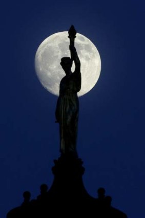 The moon is expected to be 13.5 percent closer to earth during the Supermoon.