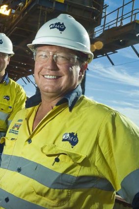 Fortescue chief Andrew Forrest back in the good old days.