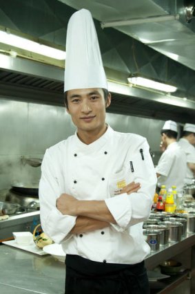 Winning chef Zhang Zhou.