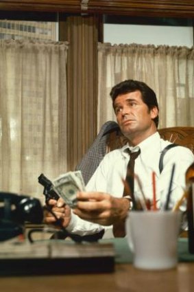 James Garner as Jim Rockford in <i>The Rockford Files</i>.