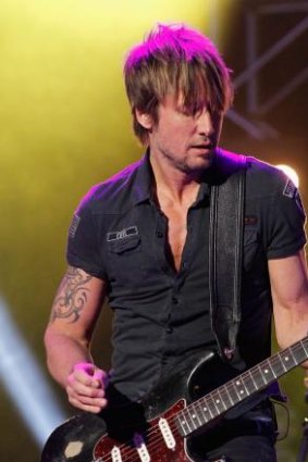 Golden age for Oz musos in the US: Keith Urban.