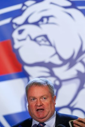 Western Bulldogs president Peter Gordon: "Betting is endemic to the culture"