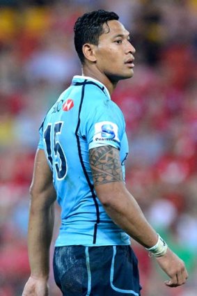 Israel Folau: Disappointed in his own game.