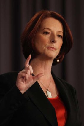 Julia Gillard ... more consultative than Mr Rudd.