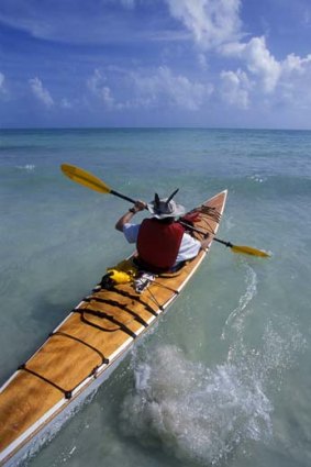 Kayaking in the Keys.