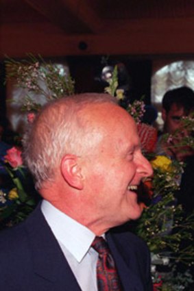 John Button and Paul Keating, pictured in 1998, helped shape the future of the Australian car industry.