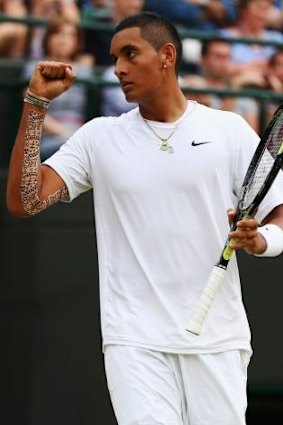 Kyrgios is ranked inside the top 100 in the world after his Wimbledon heroics.