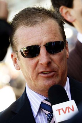 Here's hoping: Trainer Tony Vasil believes he might produce a horse with the same rare qualities he saw with Stainvita decades ago.