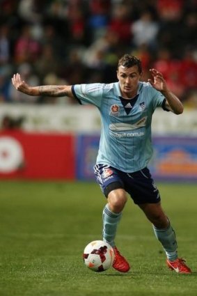 Sebastian Ryall of Sydney FC says jibes from rival fans only serve as motivation.