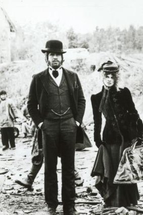 Warren Beatty and Julie Christie in <i>McCabe and Mrs Miller</i>.