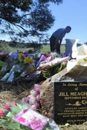 The spot where Jill Meagher was dumped and buried, then memorialised.