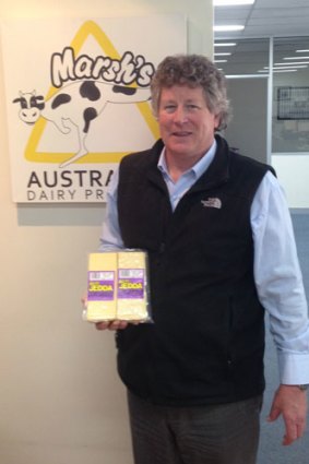 Marsh Dairy Products' managing director, Robert Marsh.