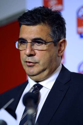 The most powerful man in footy .... Andrew Demetriou.