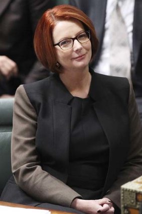Removed as Labor leader: Julia Gillard.