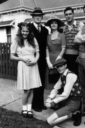 The cast of The Sullivans, a show that ran from 1976 to 1983