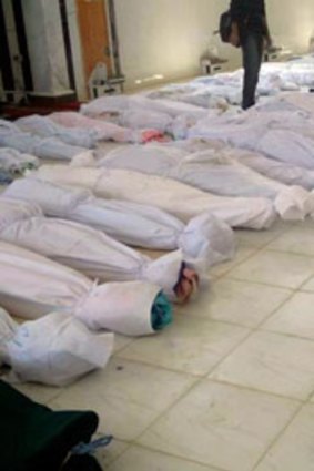 The massacre in Houla has drawn international condemnation - 100 people were killed, nearly half of them children.
