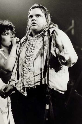 Grandiose ... Meat Loaf at the height of his fame in 1977.