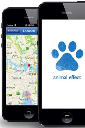 The Animal Effect app.
