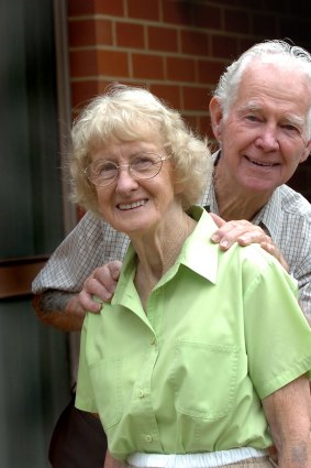 Ron and Evelyn Bean in 2006.