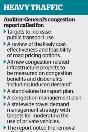 Possible solutions to Melbourne's congestion.