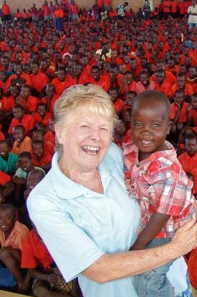 "She has rescued and given hope to thousands": Gleeson in 2007.