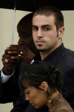 Wade Robson in 2005, when he appeared as a defense witness for Michael Jackson.