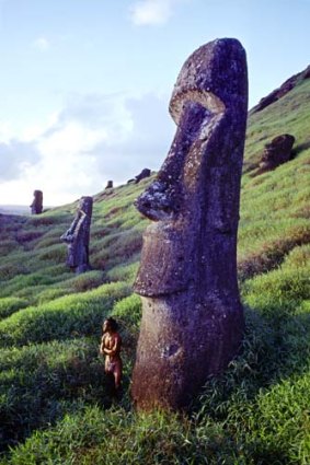 Moai statues became increasingly ambitious.