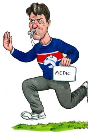 SMH- Sport. 26 May 2011. cartoon-Medic.